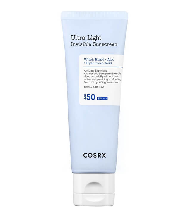 COSRX | ULTRA-LIGHT INVISIBLE SUNSCREEN SPF50 PA++++